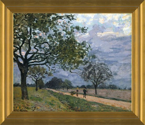 Art Prints of The Road from Versailles to Louveciennes by Alfred