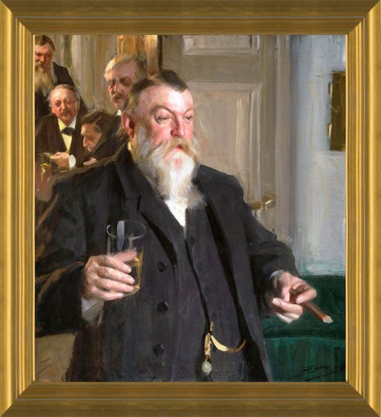 Art Prints of A Toast in the Idun Society by Anders Zorn