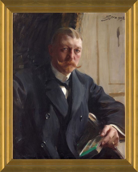Art Prints of Portrait of Franz Heiss by Anders Zorn