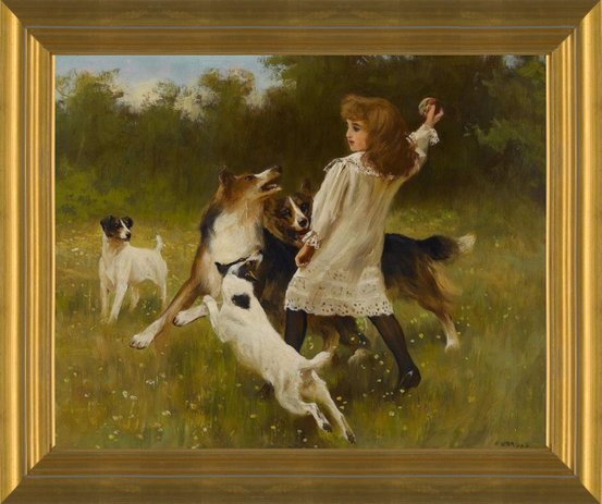Art Prints of Fetch by Arthur Wardle