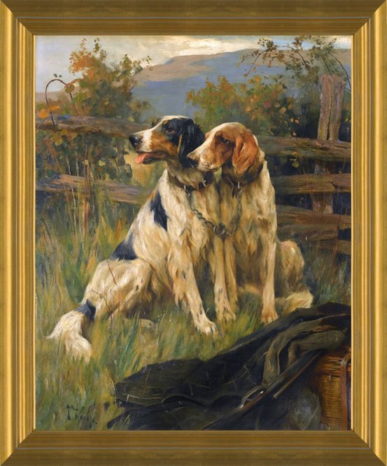 Art Prints of Gundogs by Arthur Wardle