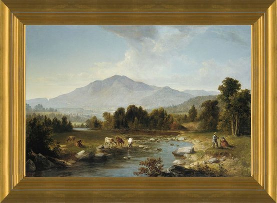 Asher Brown Durand,Shandaken Ridge, Kingston,large wall art,framed wall art,canvas 2024 wall art,large canvas,M5364