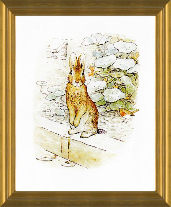 Page 68 of The Tale of the Flopsy Bunnies; Beatrix Potter - Framed Wall Art  Prints - The British Museum