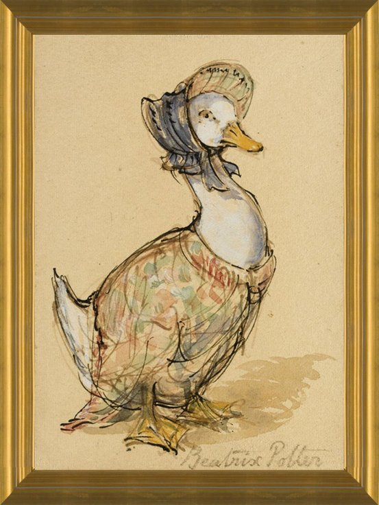 Jemima Puddle Duck by Beatrix Potter | Fine Art Print