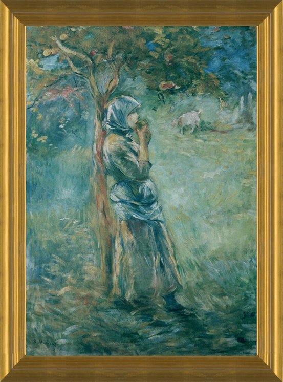 Franz Marc White Dog Old Master Painting Framed Art Print Picture Mount 12x16"