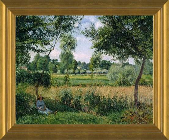 Art Prints of Morning Sunlight Effect by Camille Pissarro