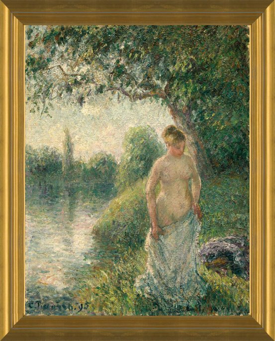 Art Prints of The Bather by Camille Pissarro