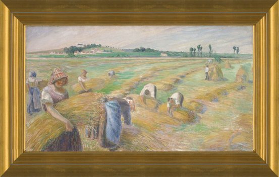 Art Prints of The Harvest II by Camille Pissarro
