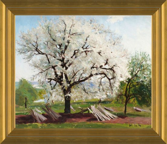 Art Prints of The Flowering Fruit Tree by Carl Frederik Hill