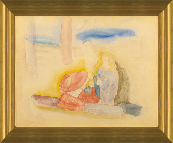 ArchivalWatercolor Print hotsell “Resting”