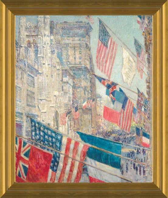 Allies Day, May 1917 by Childe Hassam | Fine Art Print