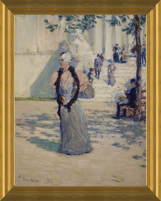 Art Prints of Figures in Sunlight by Childe Hassam