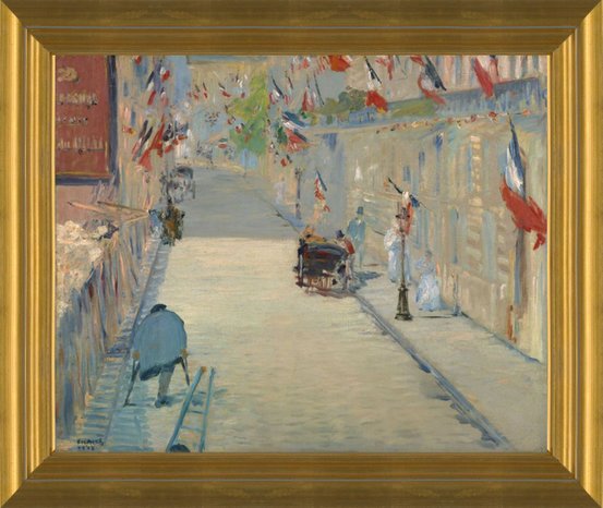 The Railway Artist Edouard Manet Art Poster 24x36 
