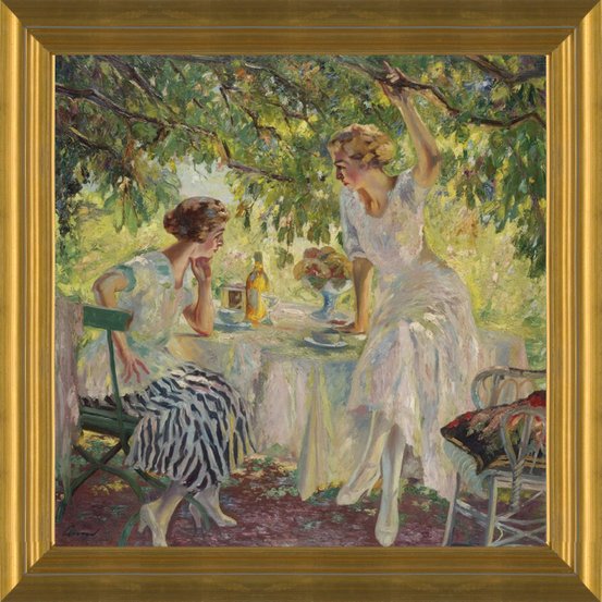 Art Prints of Afternoon Tea by Edward Cucuel