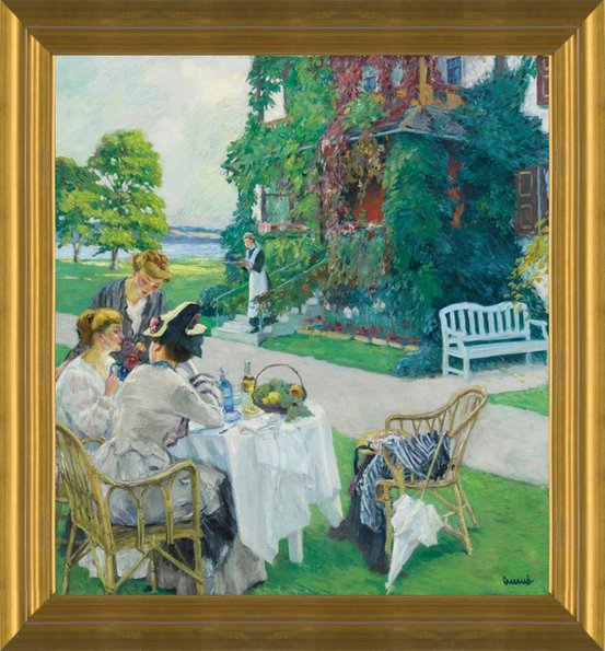 Art Prints of Five O'Clock Tea by Edward Cucuel