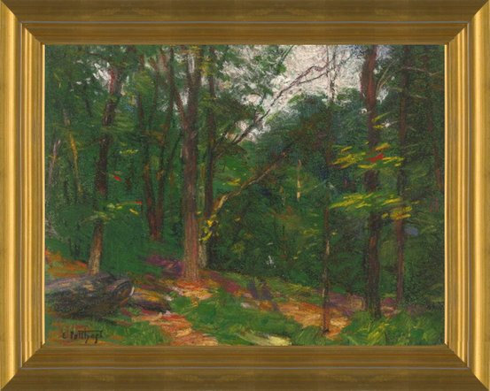 Art Prints of Trees at the Edge of the Clearing by Edward Henry Potthast