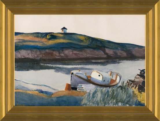 Art Prints of Coast Guard Cove by Edward Hopper