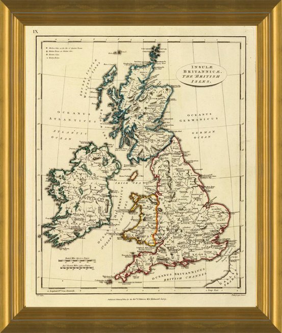 Art Prints of British Isles, 1804 by Edward Patteson