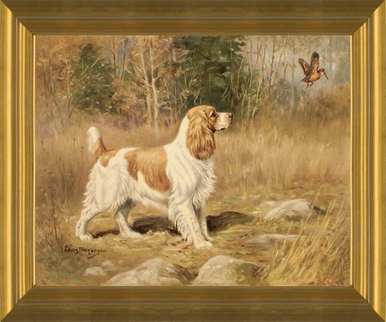 Paintings of hot sale cocker spaniels