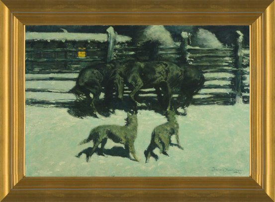 Frederic Remington's The Call top For Help 15