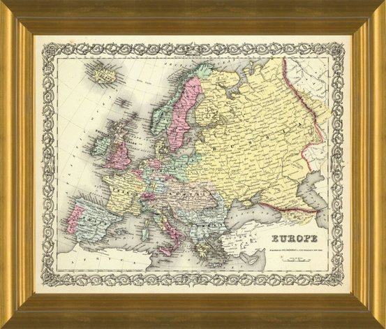 Prints of Europe, G.W. Colton