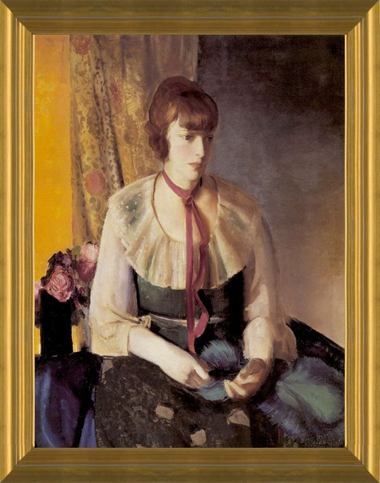 the girl in the little green dress Gustav Klimt Portrait of a Lady main image 0