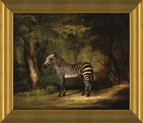 Canvas Print zebra print 