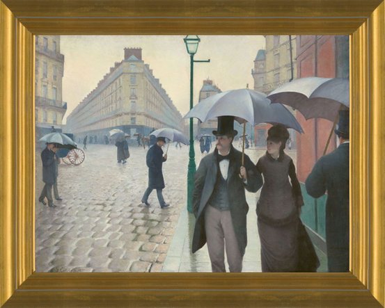 Art Prints Of Paris Street Rainy Day By Gustave Caillebotte