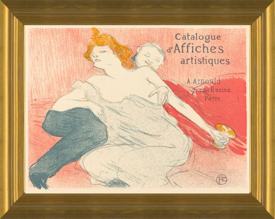 Henri de Toulouse-Lautrec Maxime Dethomas 1896  Art Print