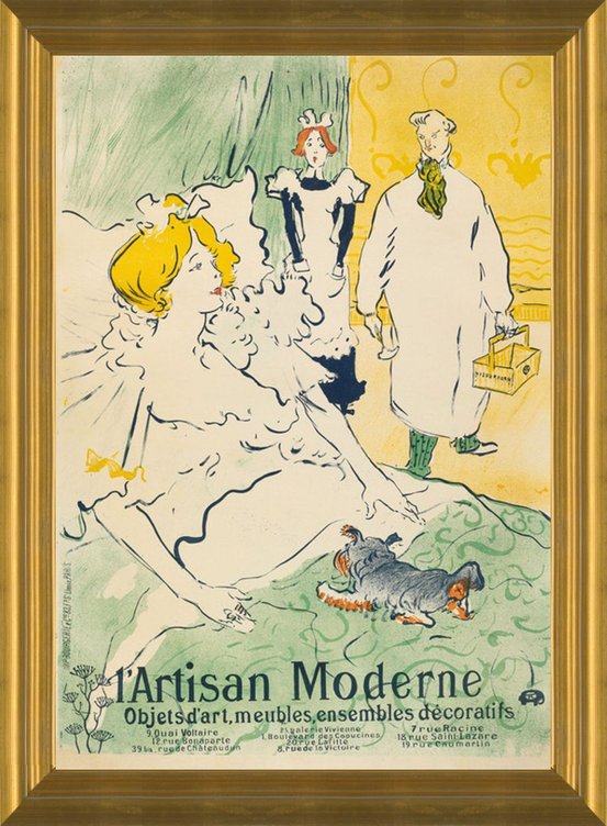 L'Artisan Moderne by Henri de Toulouse-Lautrec | Fine Art Print