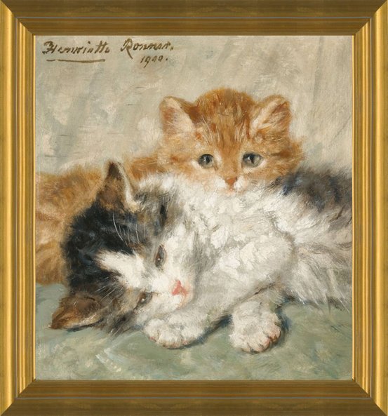 Sleep, Kittens by Henriette Ronner Knip | Fine Art Print