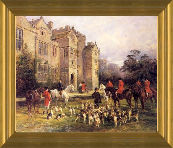 Art Prints of The Meet, No. 4 by Heywood Hardy