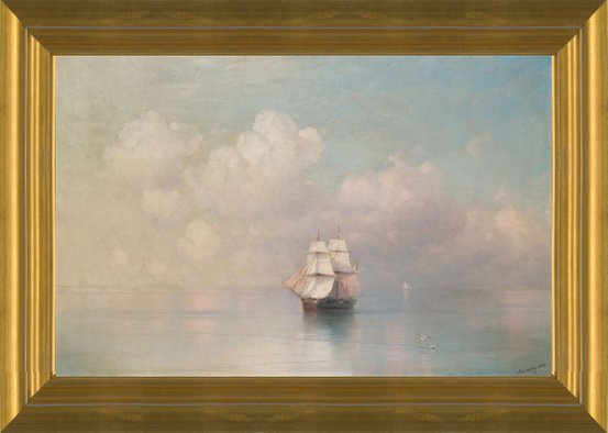 ARTCANVAS Calm Seas store by Ivan Aivazovsky Canvas Art Print