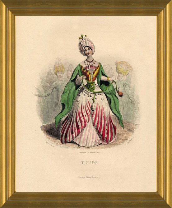 Art Prints of Tulip by J. J. Grandville
