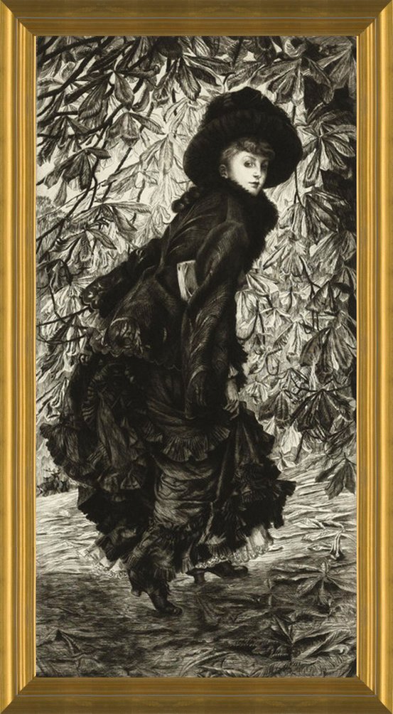 October by James Jacques Joseph Tissot Fine Art Print