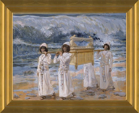 The Ark Passes over the Jordon by James Jacques Joseph Tissot Fine Art Print