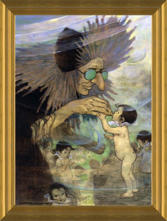 Art Prints of Water Babies II by Jessie Willcox Smith
