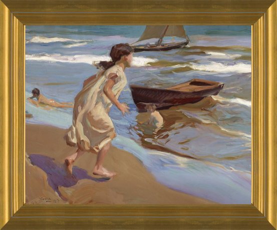 Art Prints of Bathing Hour by Joaquin Sorolla y Bastida