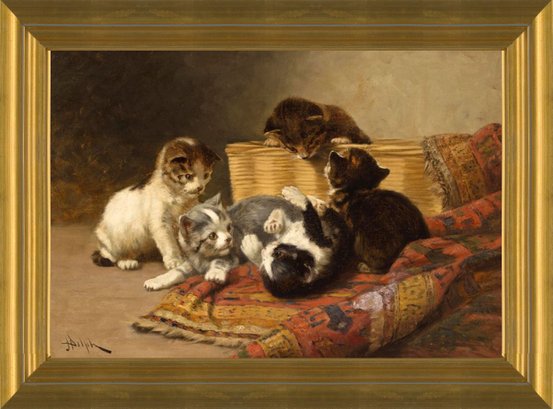 Art Prints of Playing Kittens by John Henry Dolph