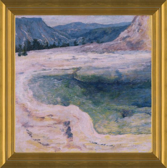 Art Prints of The Emerald Pool by John Henry Twachtman