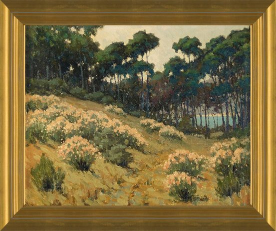 Art Prints of Path through the Wildflowers by John Marshall Gamble