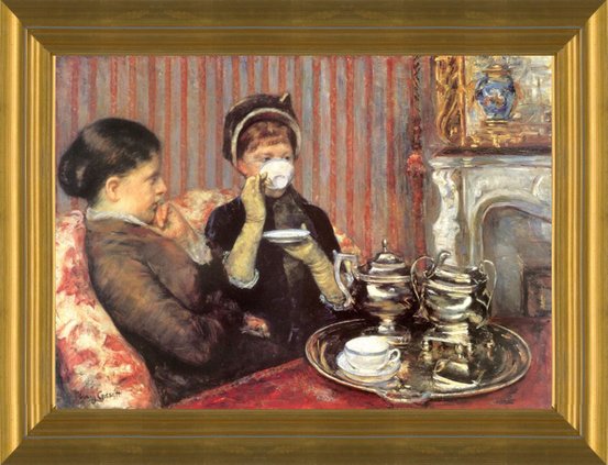 Art Prints of Five O'Clock Tea by Mary Cassatt