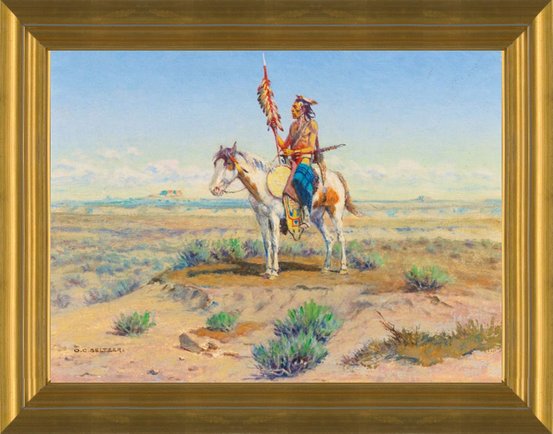 indian horse painting