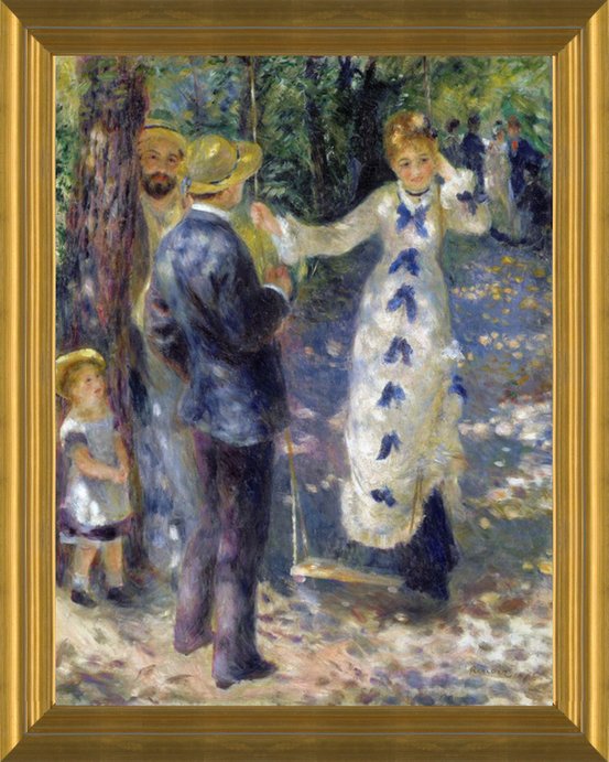 Art　Prints　Swing　of　The　II,　Pierre-Auguste　1876　by　Renoir