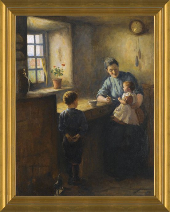 Art Prints Of Breakfast Time By Robert Gemmell Hutchison