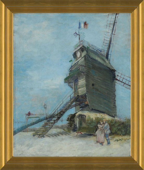 Art Prints of Le Moulin de la Galette by Van Gogh
