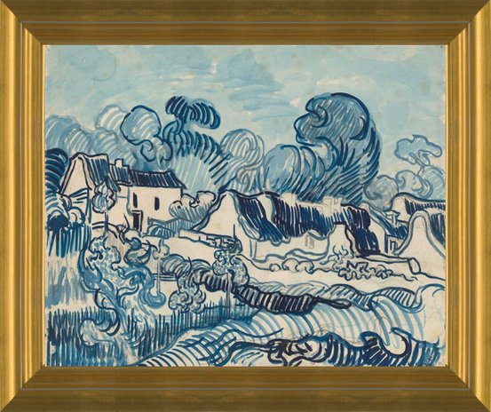 Art Prints Houses by Van Gogh