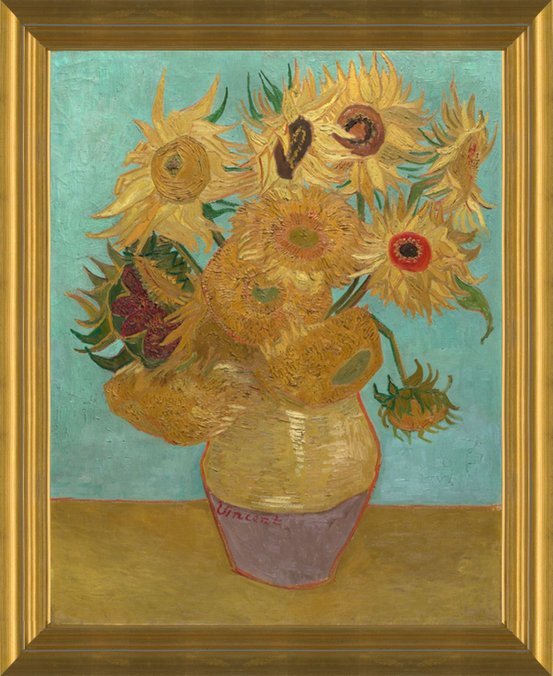 Art Prints of Sunflowers, 1889 by Van Gogh