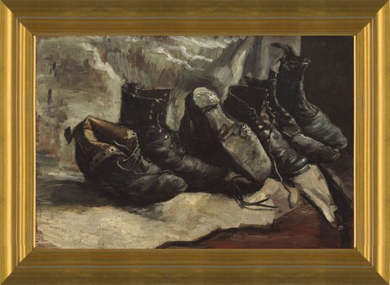 Van gogh shoes painting price deals