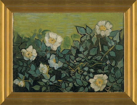 Art Prints of Wild Roses by Van Gogh